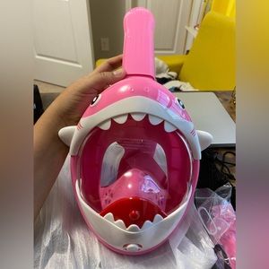 kids full dry snorkeling mask new